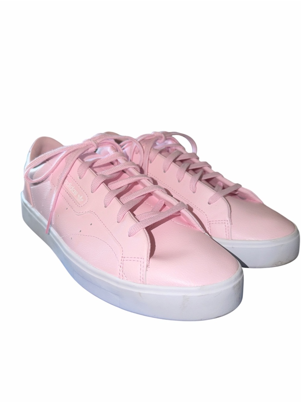 Adidas Sleek Pink Sneakers Size 10